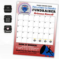 calendar fundraiser template